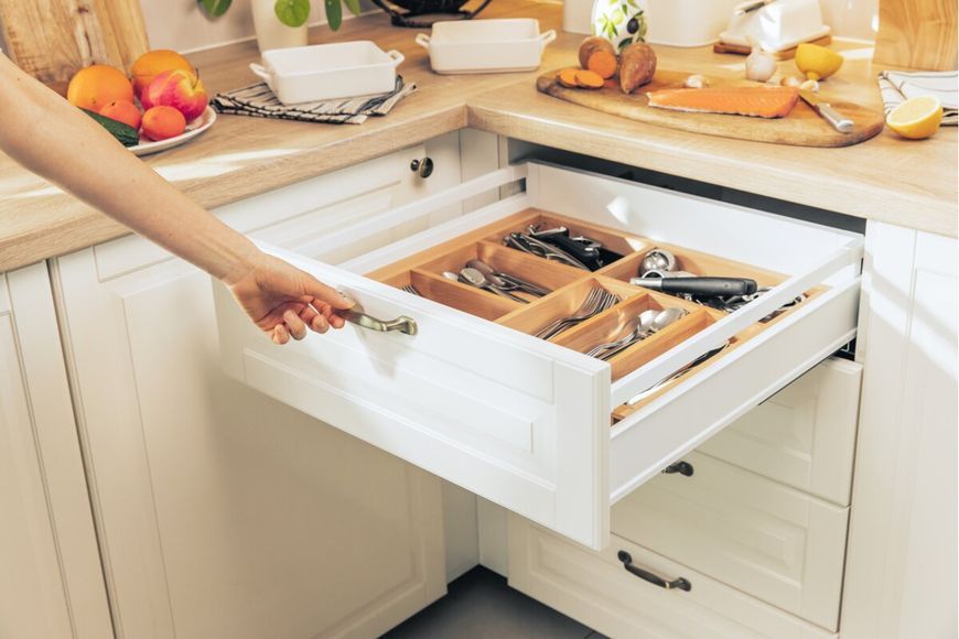 Висувна система MODERN BOX L-400 Середній Бiлий PB-D-KPL400B1 фото