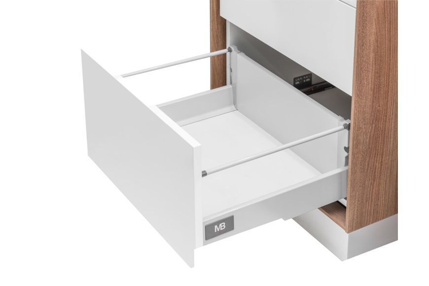 Висувна система MODERN BOX L-400 Середній Бiлий PB-D-KPL400B1 фото